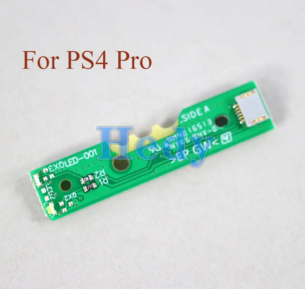 10 Uds. De plástico de repuesto para consola PS4 Pro, interruptor de Host, tablero de luz, placas de fuente de alimentación para controlador Playstation 4 Pro - imagen 2