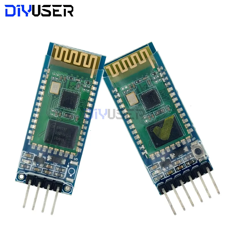DIYUSER nuevo HC-05 HC 05 hc-06 HC 06 RF módulo esclavo transceptor inalámbrico Bluetooth RS232/TTL a UART convertidor y adaptador - imagen 3