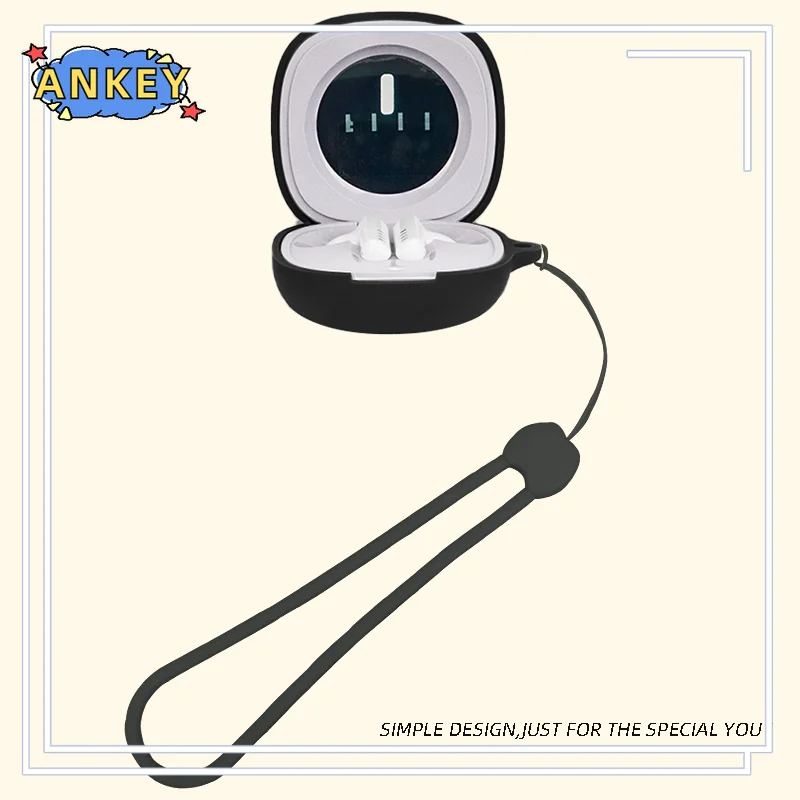 Funda protectora para auriculares FIIL Key Pro, anticaída, silicona suave, auriculares inalámbricos, Bluetooth, transporte