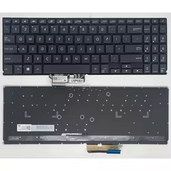 Diseño estadounidense para teclado ASUS ZenBook Flip 15 UX562 UX562F UX562D UX562FDX UX562FA/FAC/FD Q507I Q507IQ Q508UG UM562IA UM562UG