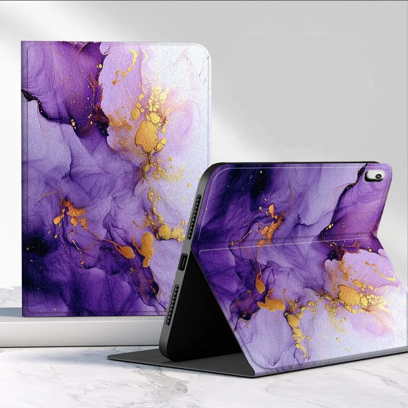 Regalo con estampado de leopardo y textura de Color para iPad Pro Air Mini 2 3 4 5 6 7 7th 8th 9th 10th 11th 10,2 9,7 10,5 11 12,9 13 funda para tableta - imagen 5