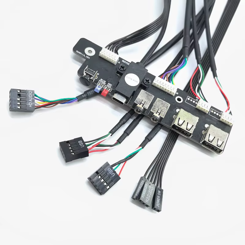Cable Extensión USB 3.0 Tipo C para Mini ITX Audio 3.5mm HDD - imagen 4