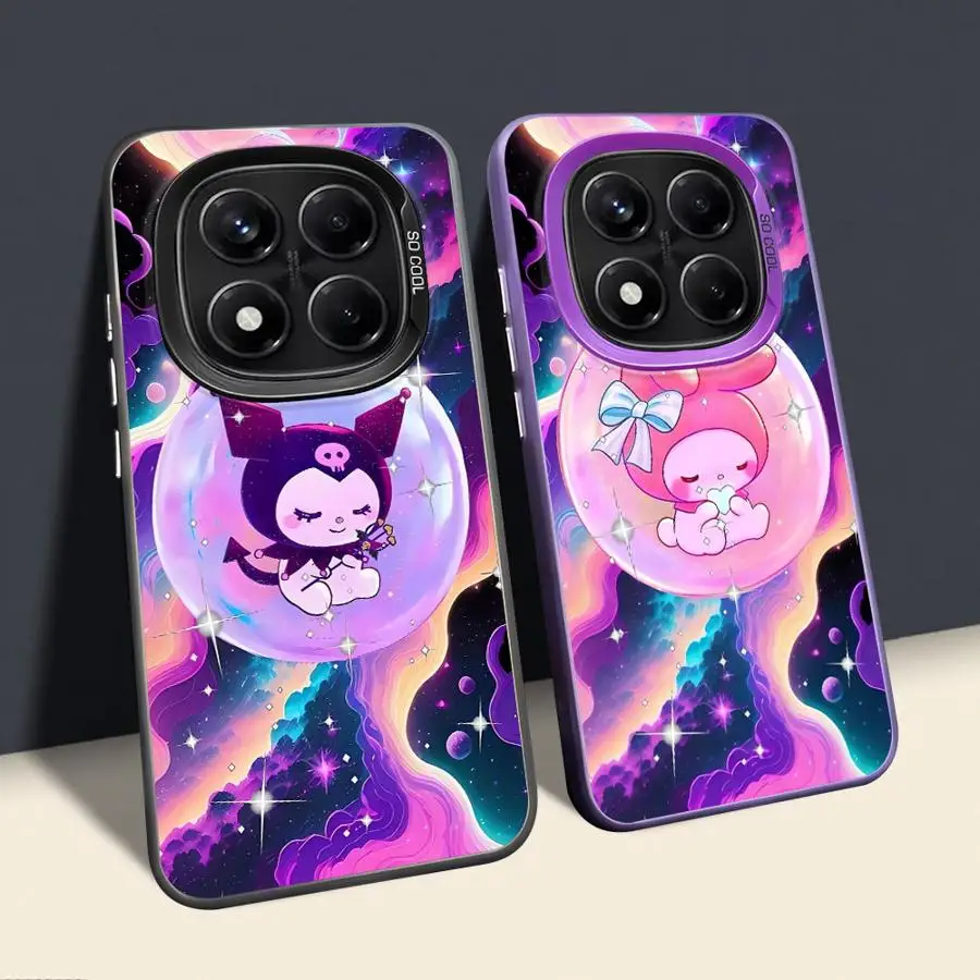 Linda funda trasera de teléfono Kuromi h-elloS k-ittyS para Xiaomi Redmi Note 11s 14 Pro Plus 10Lite 12s 13 12 11 9s 10s