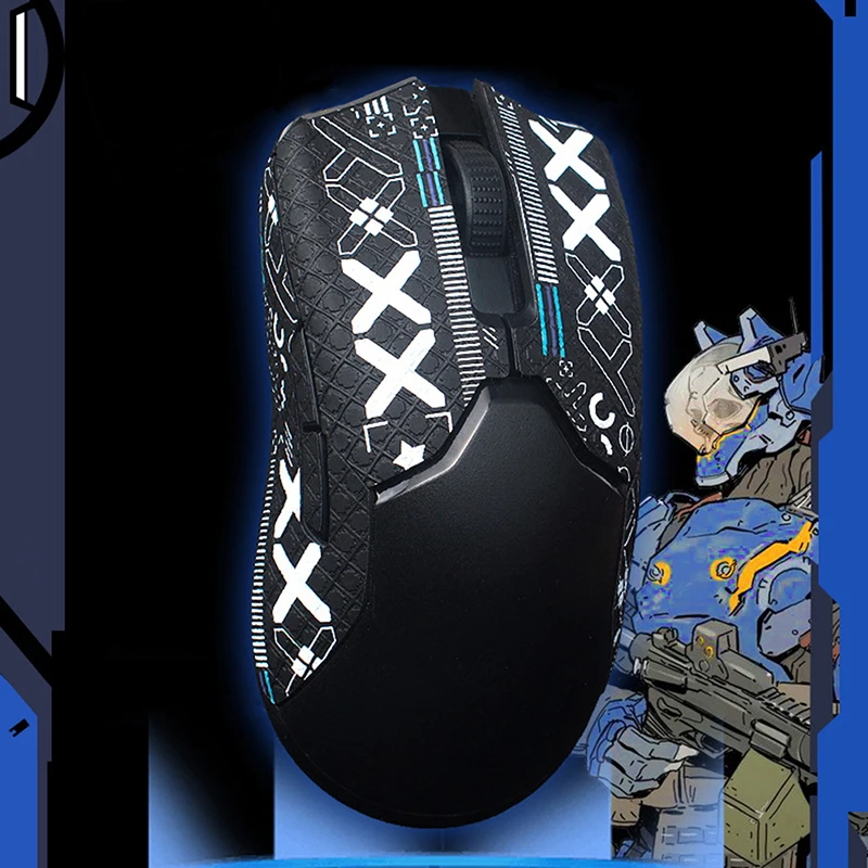 Pegatina de ratón hecha a mano, antideslizante, piel de lagarto, succionador de sudor para Razer Viper Ultimate, almohadilla de sudor inalámbrica, accesorios para jugadores - imagen 5