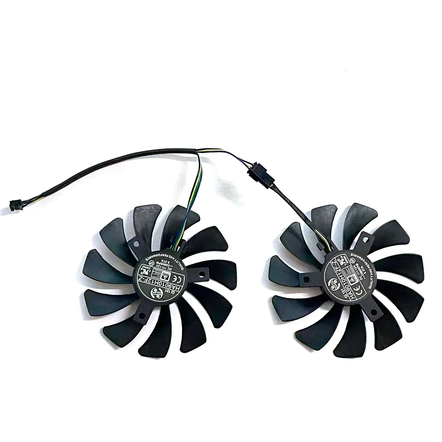 Adecuado para MSI GTX 1060 OC 6G GTX 960 P106-100 P106 GTX1060 GTX960 tarjeta gráfica 85mm HA9010H12F-Z 4 PIN P106-100 ventilador GPU - imagen 4