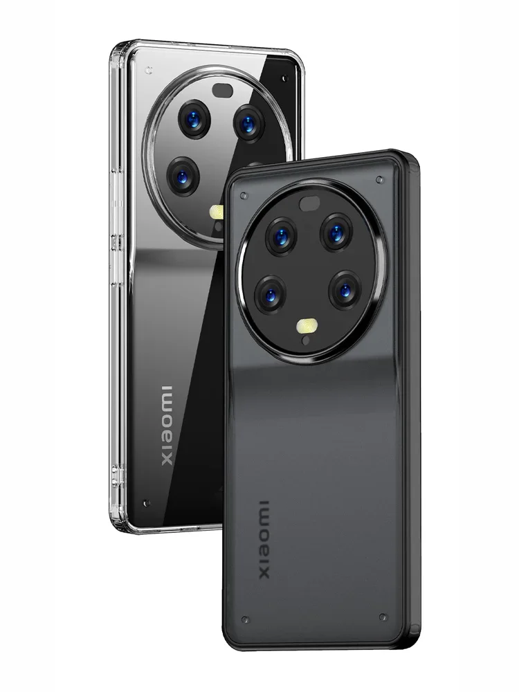 Para Xiaomi Mi 15 Ultra cuatro esquinas armadura funda a prueba de golpes para Mi 15Ultra 15 Pro 14 Ultra 14Pro cubierta protectora mate de PC dura - imagen 3