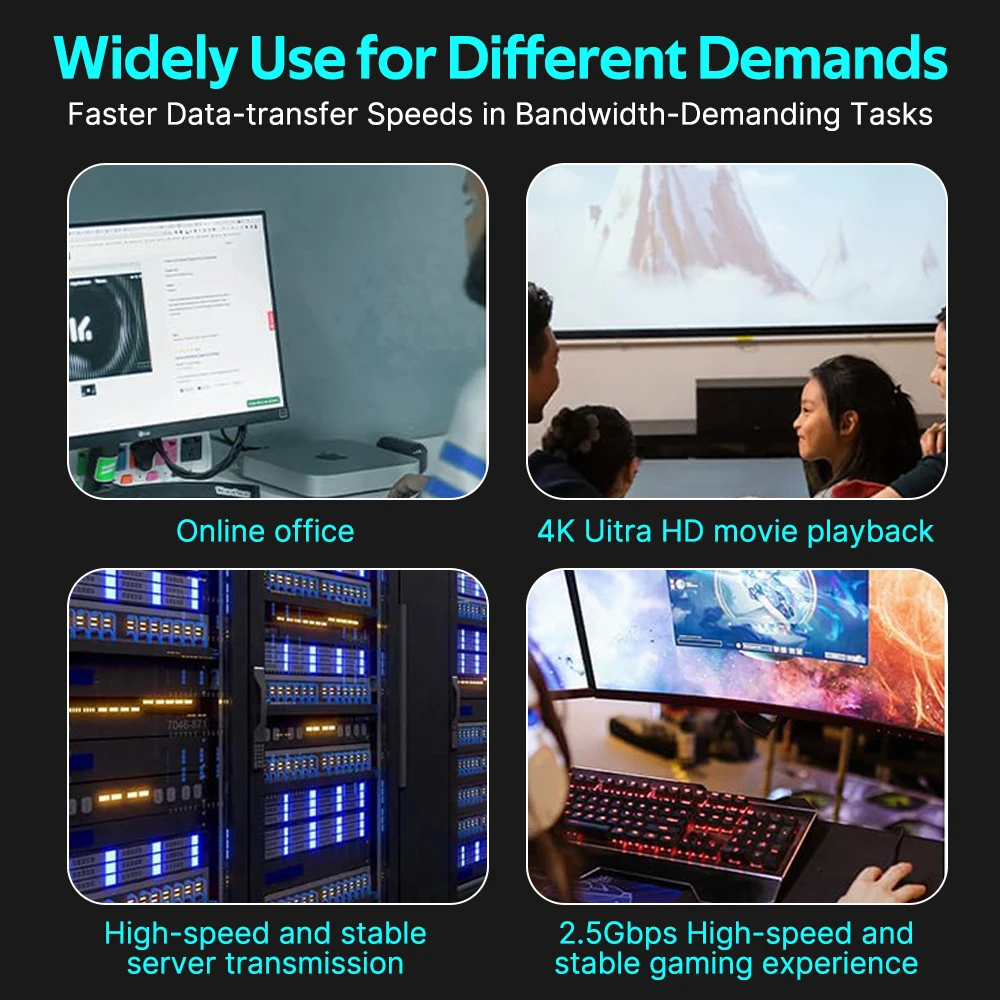 Tarjeta de red FENVI PCI-E a RJ45 para I226 PCI Express RJ45 Gigabit Ethernet LAN 2,5G 2500Mbps adaptador WiFi para PC de escritorio - imagen 5