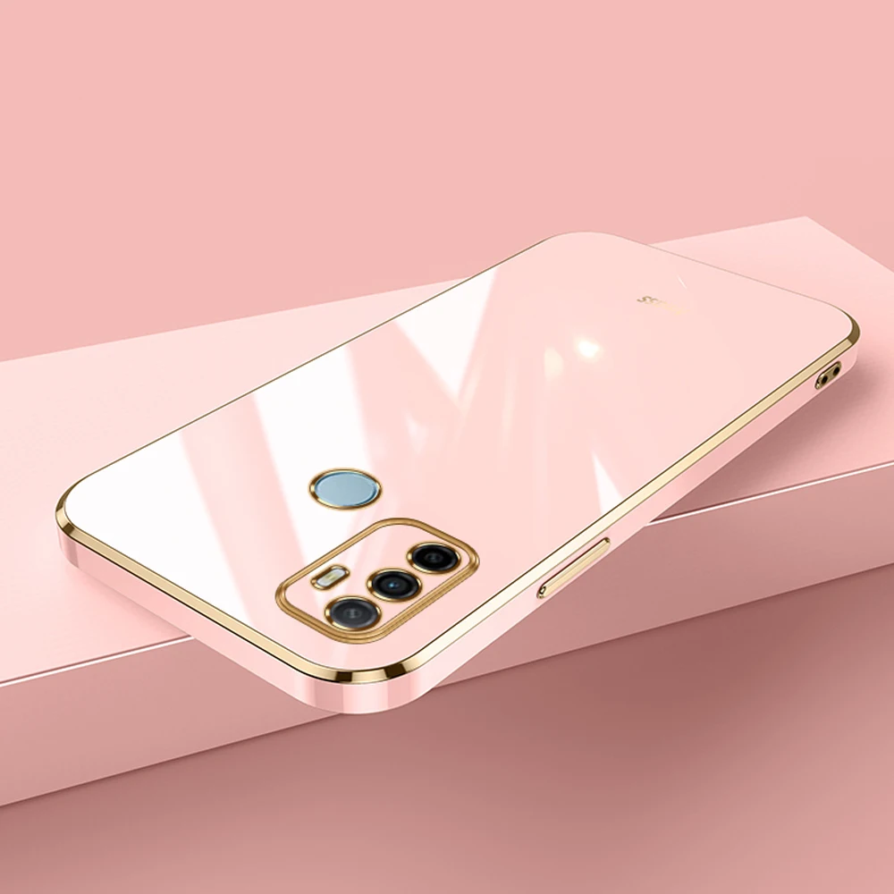 Funda a prueba de golpes para Motorola Moto G60, carcasa a prueba de golpes, marco transparente de TPU de Color, funda de PC dura mate para Motorola Moto G40 - imagen 4