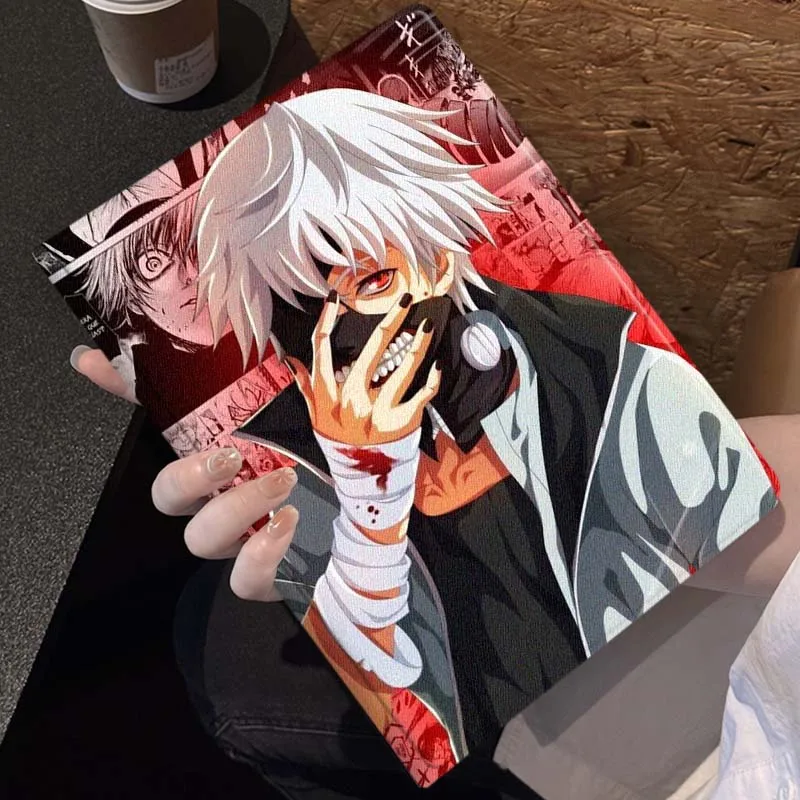 Ken Kaneki Anime para Samsung Galaxy Tab S11 S10 S9 S8 S7 S6 A10.1 A9 A8 A7 10,9 10,1 10,4 Lite FE Plus pulgadas funda para tableta - imagen 2