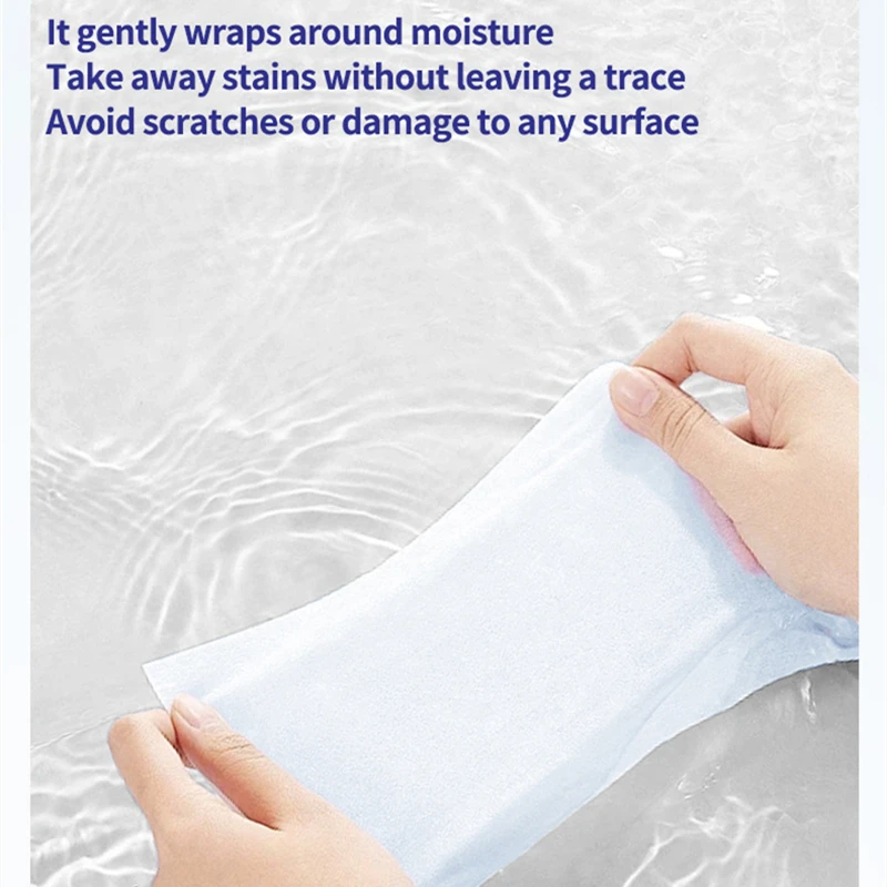 Mecánico 400 Uds Nano paño de limpieza azul/negro para almohadilla de teléfono tableta 4,5 pulgadas pantalla LCD contraportada limpiaparabrisas sin polvo - imagen 4