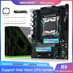 Placa Base Machinist B9 X99 LGA2011-3 DDR4 para Xeon E5