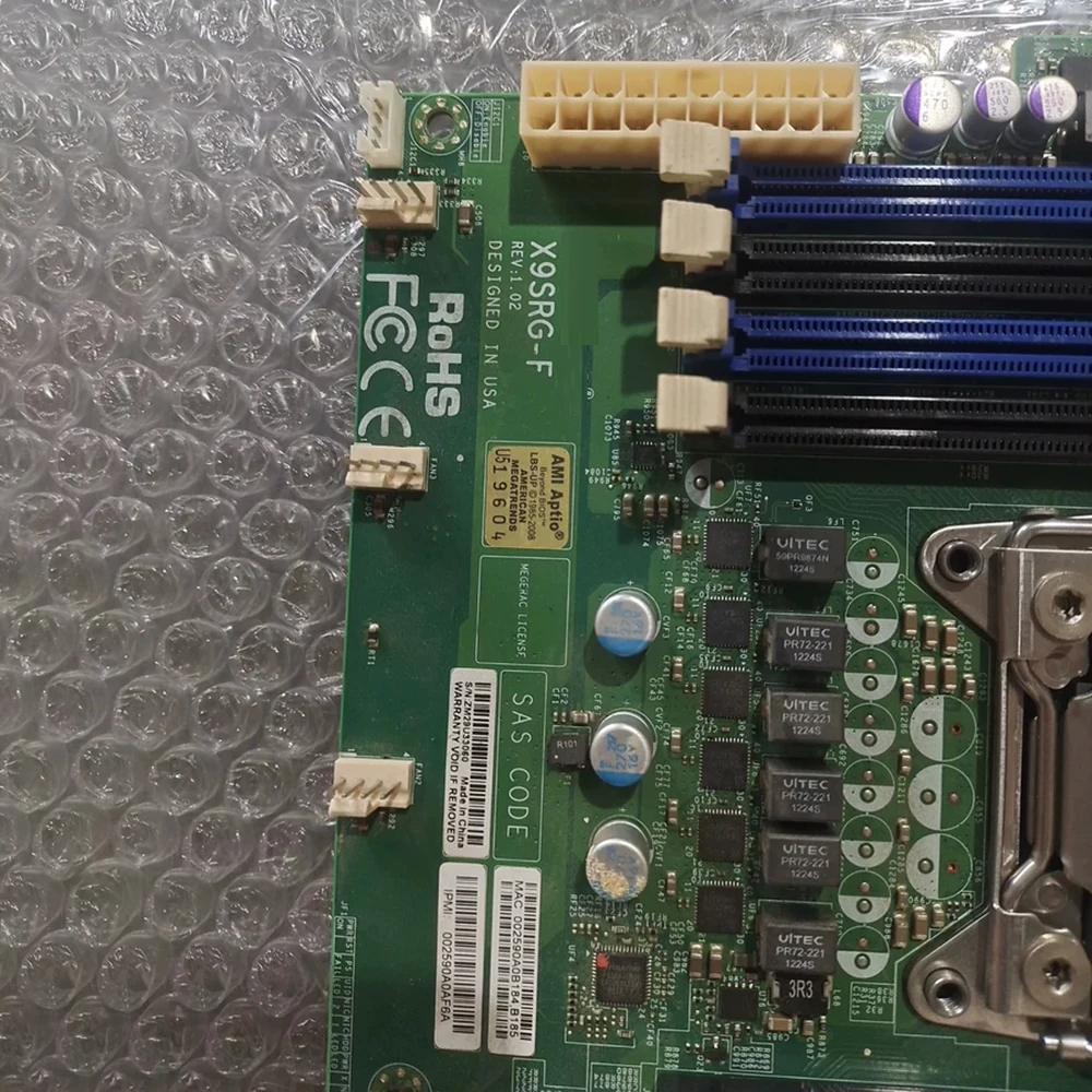 Placa base del servidor X9SRG-F LGA2025 compatible con E5-1600 2600 - imagen 5