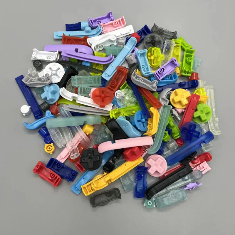 Botones de Color de alta calidad para GBA, botones A, B, L, R, d-pad para Game Boy Advance