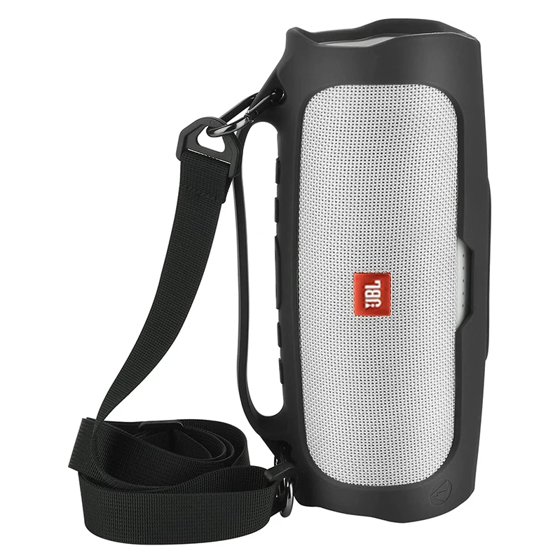 ZOPRORE-funda de silicona para altavoz portátil JBL Charge 4, estuche de transporte de viaje, funda para altavoz con correa para el hombro - imagen 4