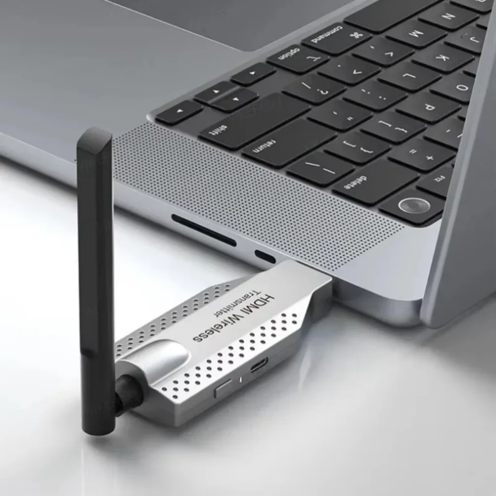 Adaptador inalámbrico 5G 100M 1080P, transmisor, receptor, Compatible con HDMI, extensor de Audio y vídeo, Dongle de pantalla para TV Box, Monitor y PC - imagen 4