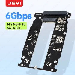 Adaptador JEYI M.2 NGFF a SATA III - 6 Gbps para SSD