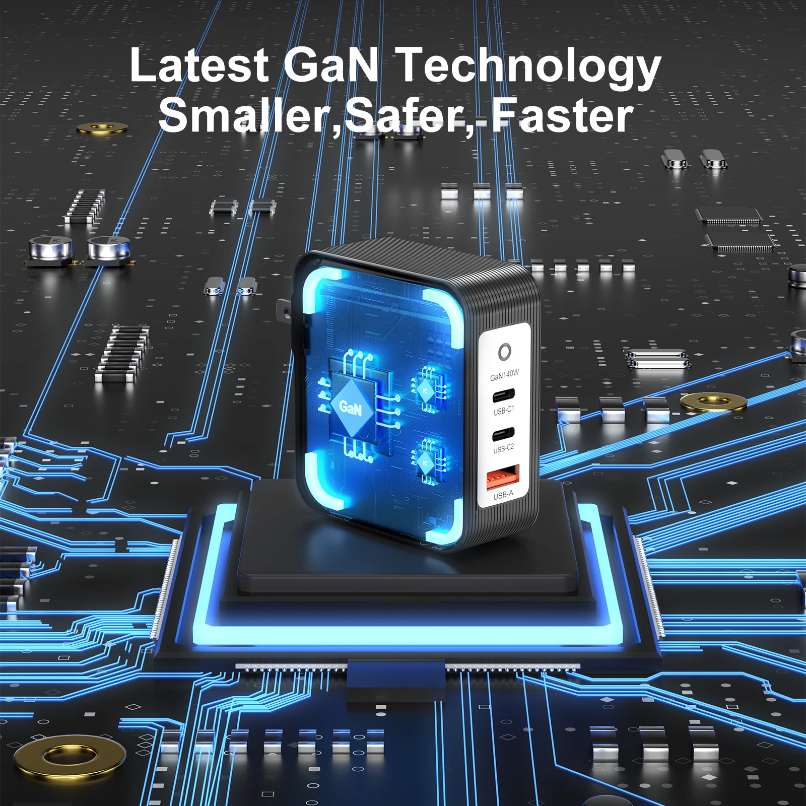 Adaptador de ordenador portátil de 130W, 19,5 V, 6,67a, 4,5mm, GAN, 140W, para cargador Dell PRECISION M3800 XPS 15 (9530), fuente de alimentación DA130PM130 06TTY6 - imagen 5