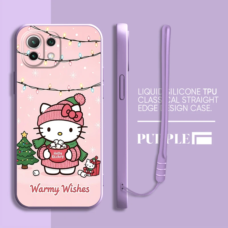 Funda navideña con bonito personaje para Xiaomi Mi 10T 11T 12T Pro 13 11 12 Lite, funda suave - imagen 2