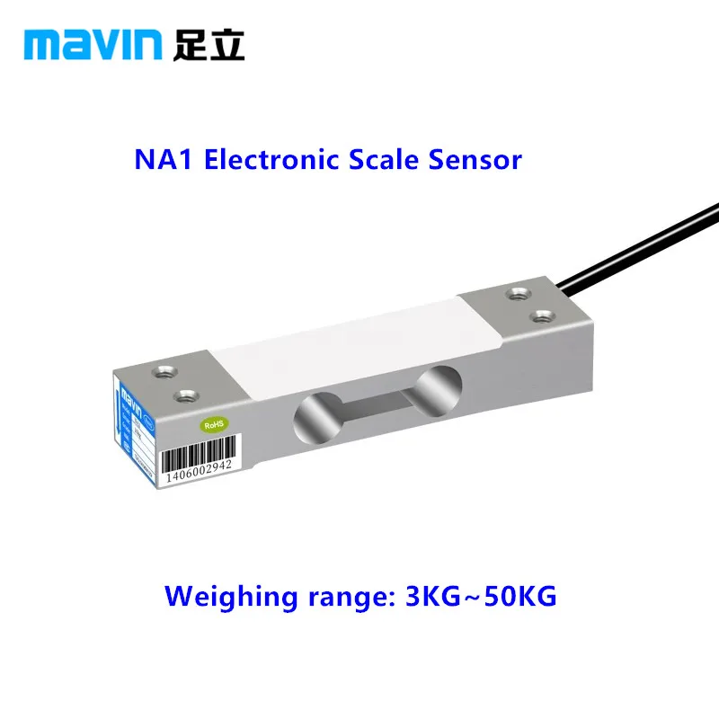 Sensor de presión MAVIN NA1, 1 piezas, 3KG, 5KG, 6KG, 10KG, 20KG, 30KG, 35KG, 40KG, 45KG, 50KG, instrumento de báscula electrónica con detección de pesaje