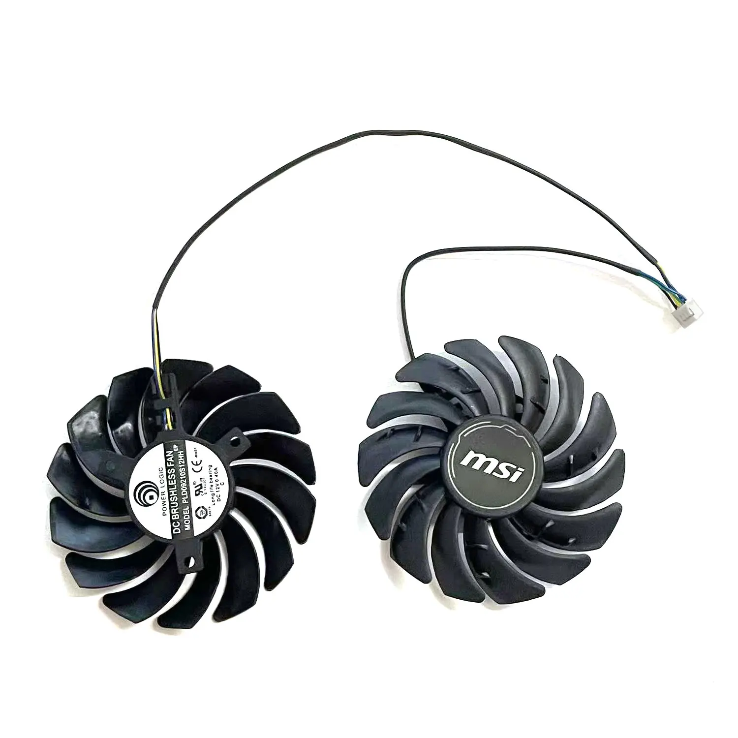 UKGF nuevo 85MM 4PIN PLD09210S12HH RX 5500 XT ventilador GPU para MSI Radeon RX5500 XT MECH OC ventilador de tarjeta gráfica - imagen 4