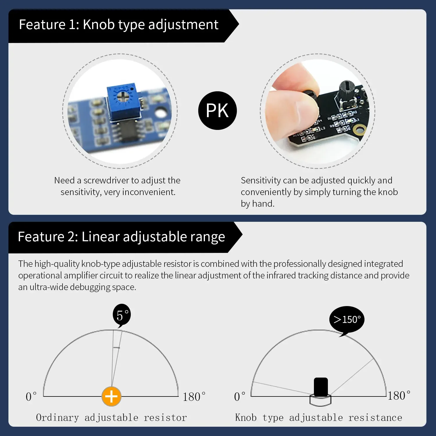 Yahboom-Módulo de patrulla de línea de seguimiento de 4 canales, Sensor reflectante infrarrojo para seguimiento de coche Robot inteligente o Kit de aprendizaje de Sensor DIY - imagen 4