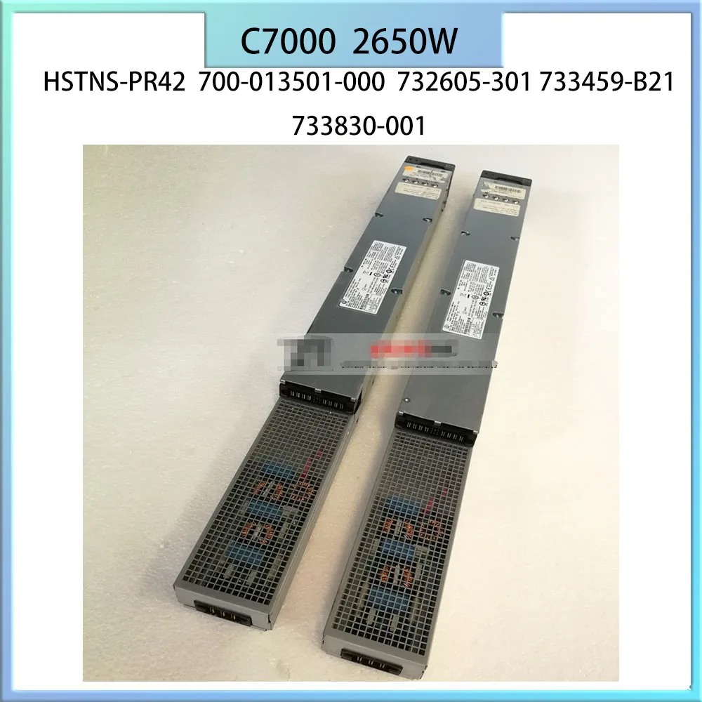 HSTNS-PR42 700- 013501 -000 732605 -301 733459 -B21 733830 -001 para fuente de alimentación HP C7000 2650W - imagen 2