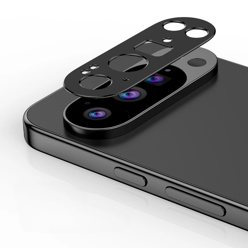 Protector de lente de cámara trasera de Metal de aluminio para Google Pixel 10 Pro XL Pixel10 Pixel10Pro, protectores de cubierta de película de anillo de lente plegable