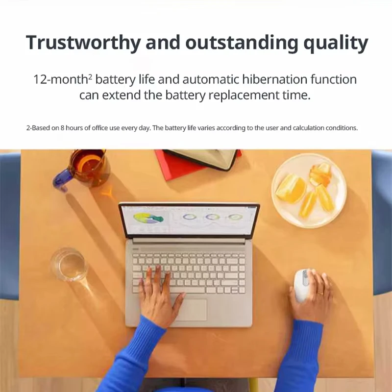 El ratón inalámbrico Bluetooth Logitech M196 se puede utilizar para portátiles con embalaje 100% original ratón inalámbrico para juegos - imagen 5