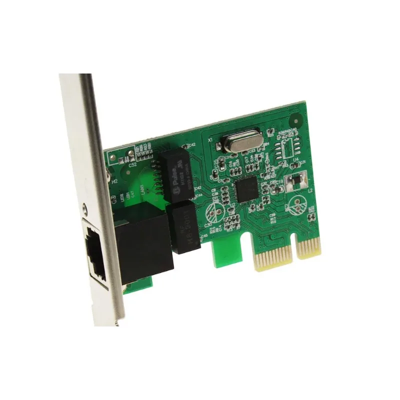 Tarjeta controladora de red Gigabit Ethernet LAN de bajo perfil PCI Express (PCIe), convertidor de adaptador LAN RJ45 de 10/100/1000M RJ-45 para PC - imagen 3