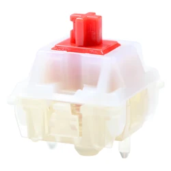 Gateron Interruptor Lineal Tinta Lechosa Vástago MX Teclado Mecánico