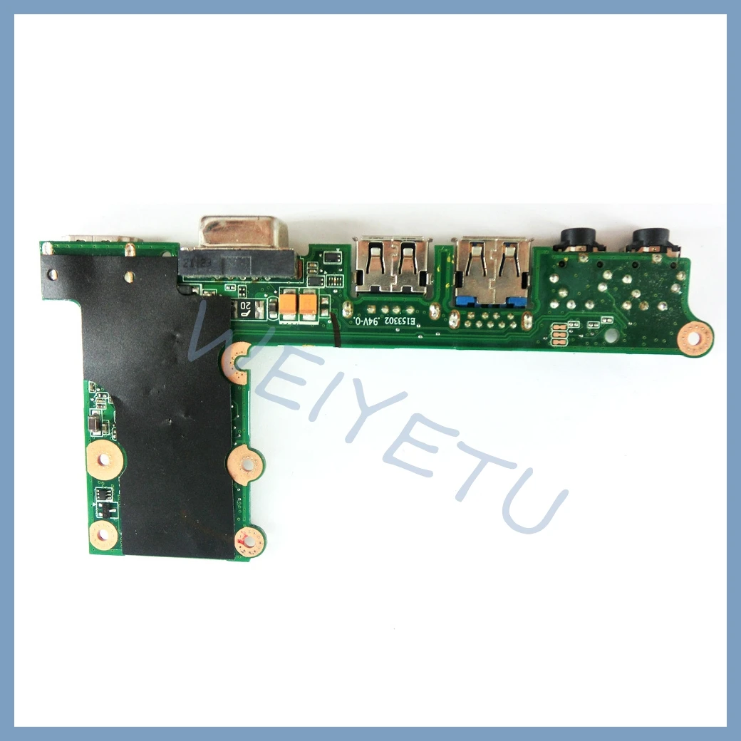 Placa izquierda U43JC U43 USB 3,0 para ASUS U43 U43J U43JC portátil IO Boaed VGA Audio USB 2,0 placa 69N0HZC11B03-01 - imagen 3