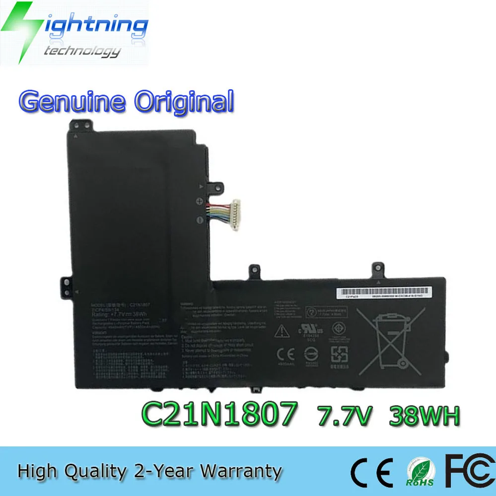 C21N1807 7.7V 38Wh Batería para portátil Asus ChromeBook C223NA Vivobook E203NA-FD026T, etc.