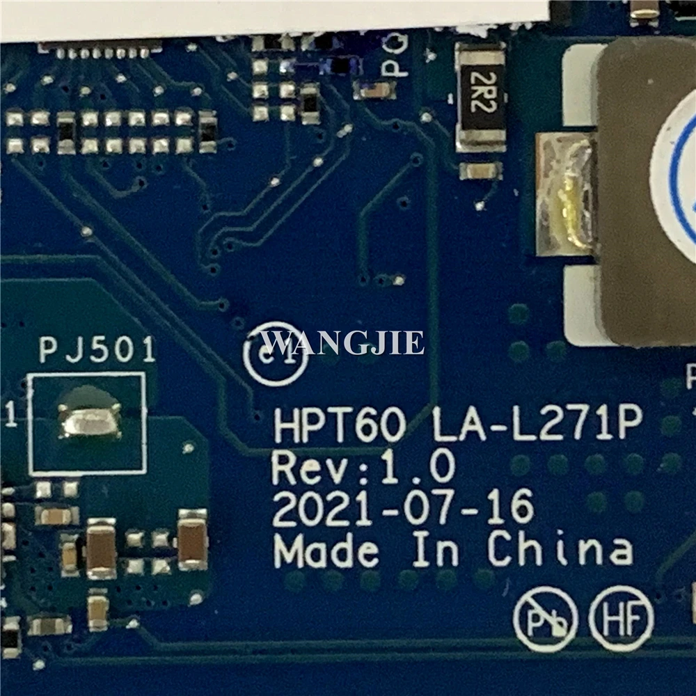 Para HP X360 2-en-1 16-F placa base de computadora portátil M83494-601 HPT60 LA-L271P SRKSL i7-11390H 16GB RTX3050 4G gráfico 100% en funcionamiento - imagen 4