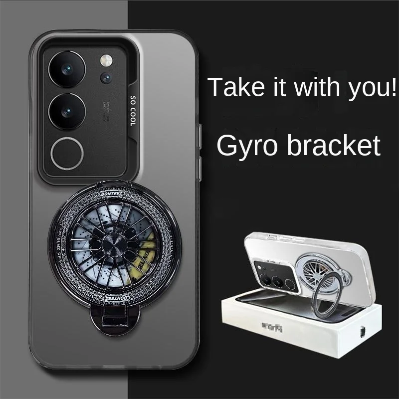 Funda para Realme c75 4G 15 neo 7 gt7 pro 6, funda de cuero de lujo con soporte magnético magsafe para Realme C75, parachoques a prueba de golpes