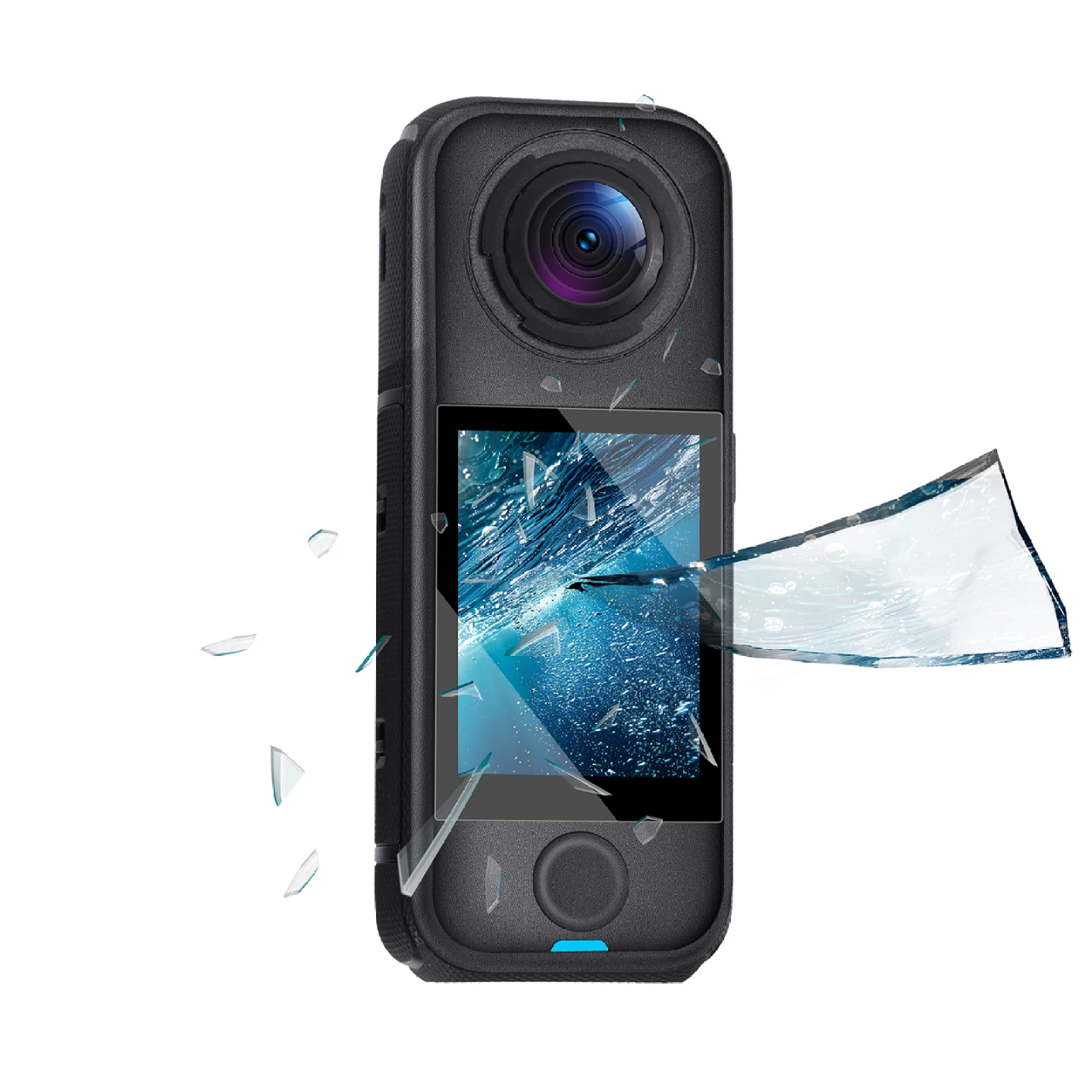 Protector de pantalla para cámara de acción Insta360 X4 Air, 2 uds. - imagen 2