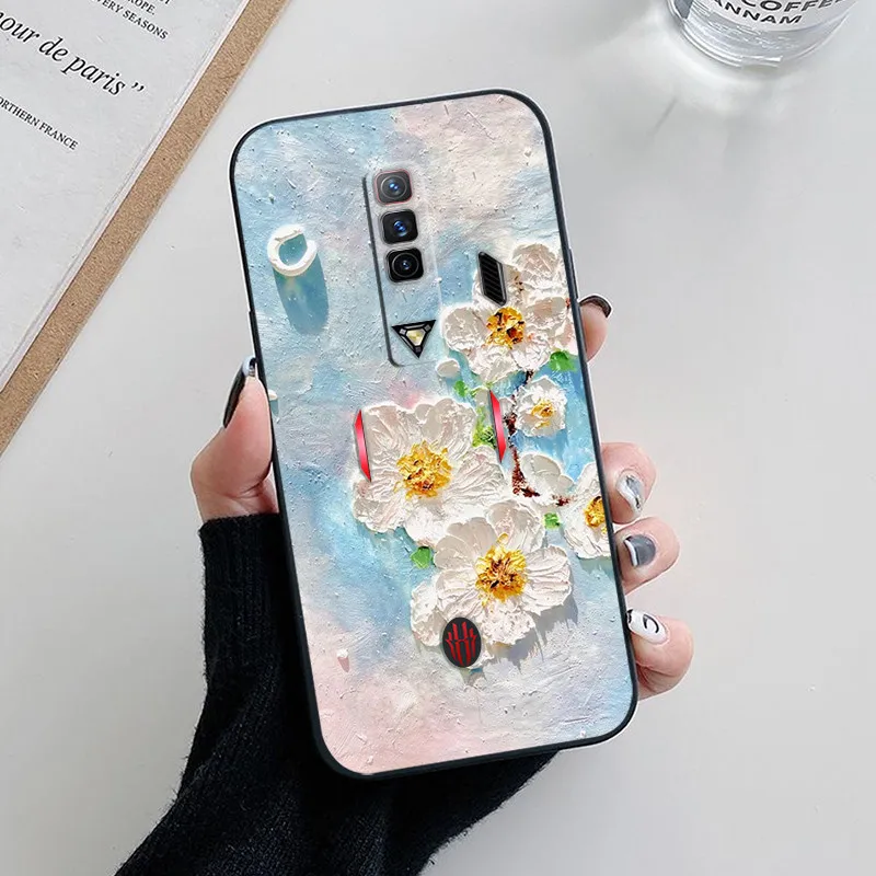 Para ZTE Nubia Red Magic 7 Fundas 7Pro moda suave TPU funda trasera de silicona para redmagic 7 7S Pro 10 air Fundas de teléfono - imagen 4