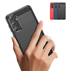 Funda Samsung Galaxy A55 / A35 / A25 / A15 – TPU Carbono Antigolpes
