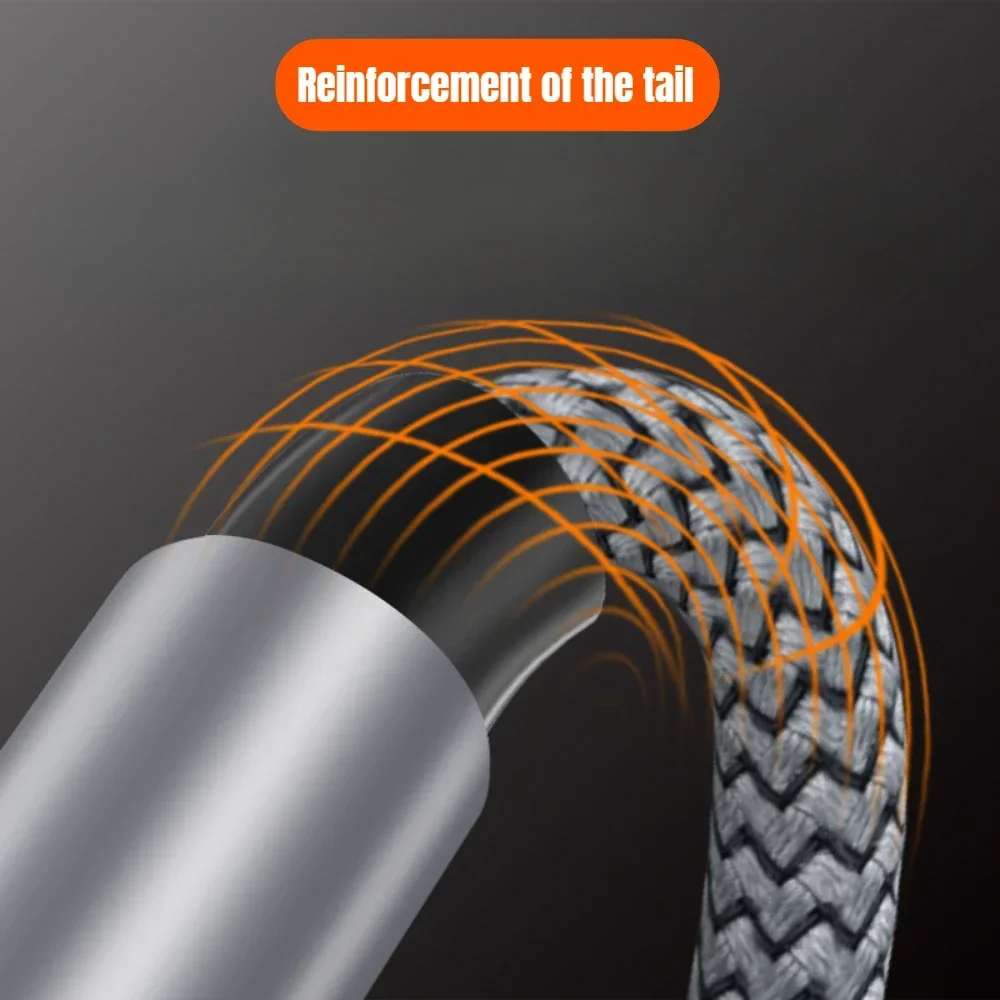 Cable USB C a USB tipo C para teléfono móvil PD 100W línea de carga rápida Cable de ángulo recto 3,0 datos de 90 grados 0,5 m/1m/2m/3m - imagen 5