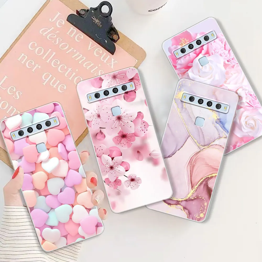 Para TCL 10L funda T770H T770B contraportada para TCL 10 Lite funda de teléfono de silicona suave transparente a prueba de golpes en TCL10L /TCL10Lite Coque - imagen 3