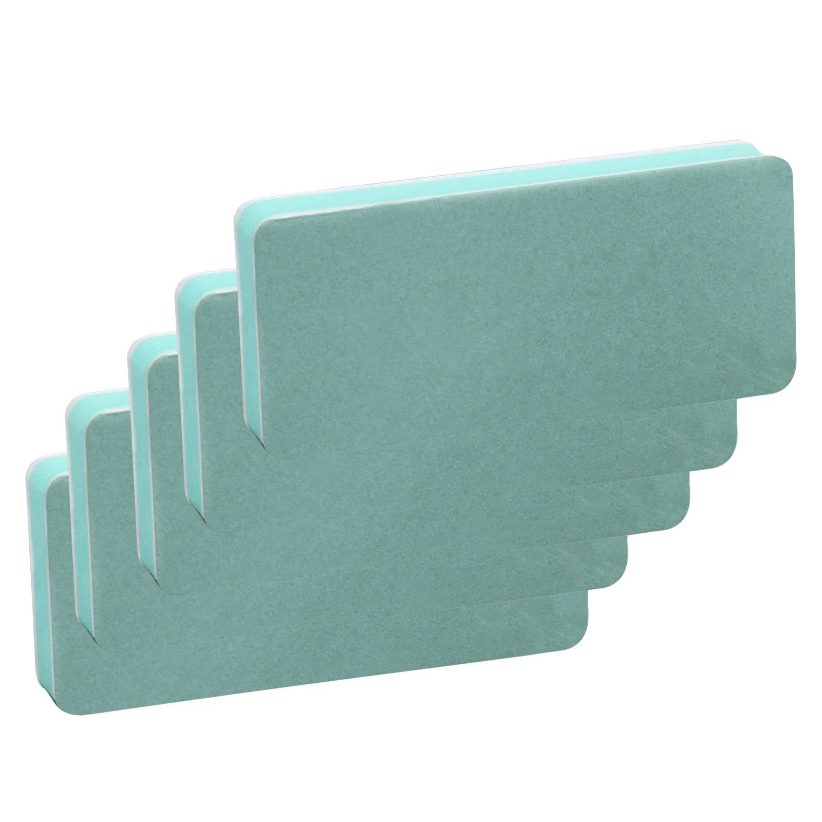 Esponja de lijado de doble cara 600 #   & 3000 # Bloques de lijadora manual reutilizables multifuncionales de grano para pulido de correa de caja de reloj - imagen 3