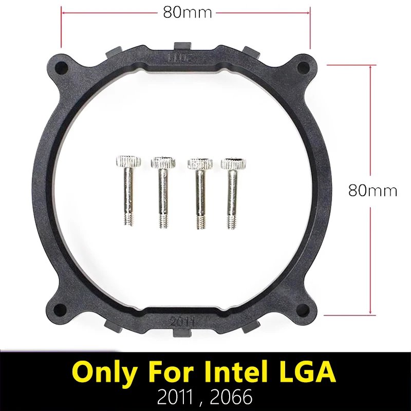 Soporte de Base de montaje para enfriador de CPU JUMPEAK para AMD Ryzen AM4 Intel LGA 1700 1150 1151 115x 1366 2011 2066 X79 X99 - imagen 5