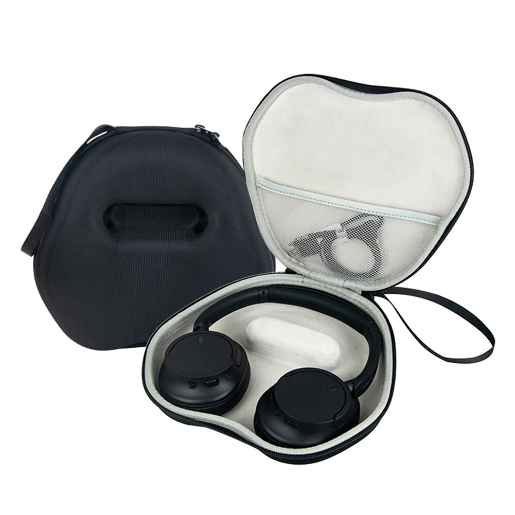 Estuche para auriculares EVA, carcasa dura, caja protectora para auriculares, bolsa de transporte portátil para auriculares de viaje para SONY WH-CH720N/WH-CH520 Apple Max - imagen 2