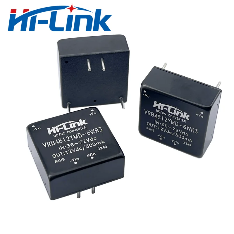 Hi-Link-módulo de fuente de alimentación de 12V, 6W, salida de 500mA, CC/CC, VRB1205YMD-6WR3, aislado, regulado, VRB1212YMD-6WR3 - imagen 4
