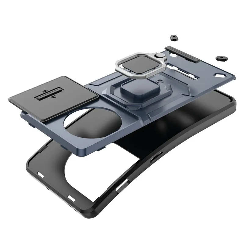 Funda para Oneplus 11, 12, 12R, 11R, Ace 2, Protector deslizante para cámara, soporte para anillo de parachoques - imagen 5