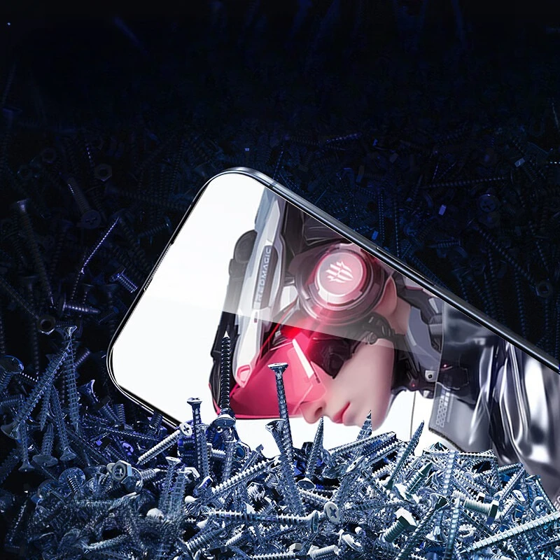 Para ZTE Nubia Red Magic 10 Air 9H Protector de pantalla de vidrio templado para Redmagic 10Air cubierta completa película protectora HD - imagen 4