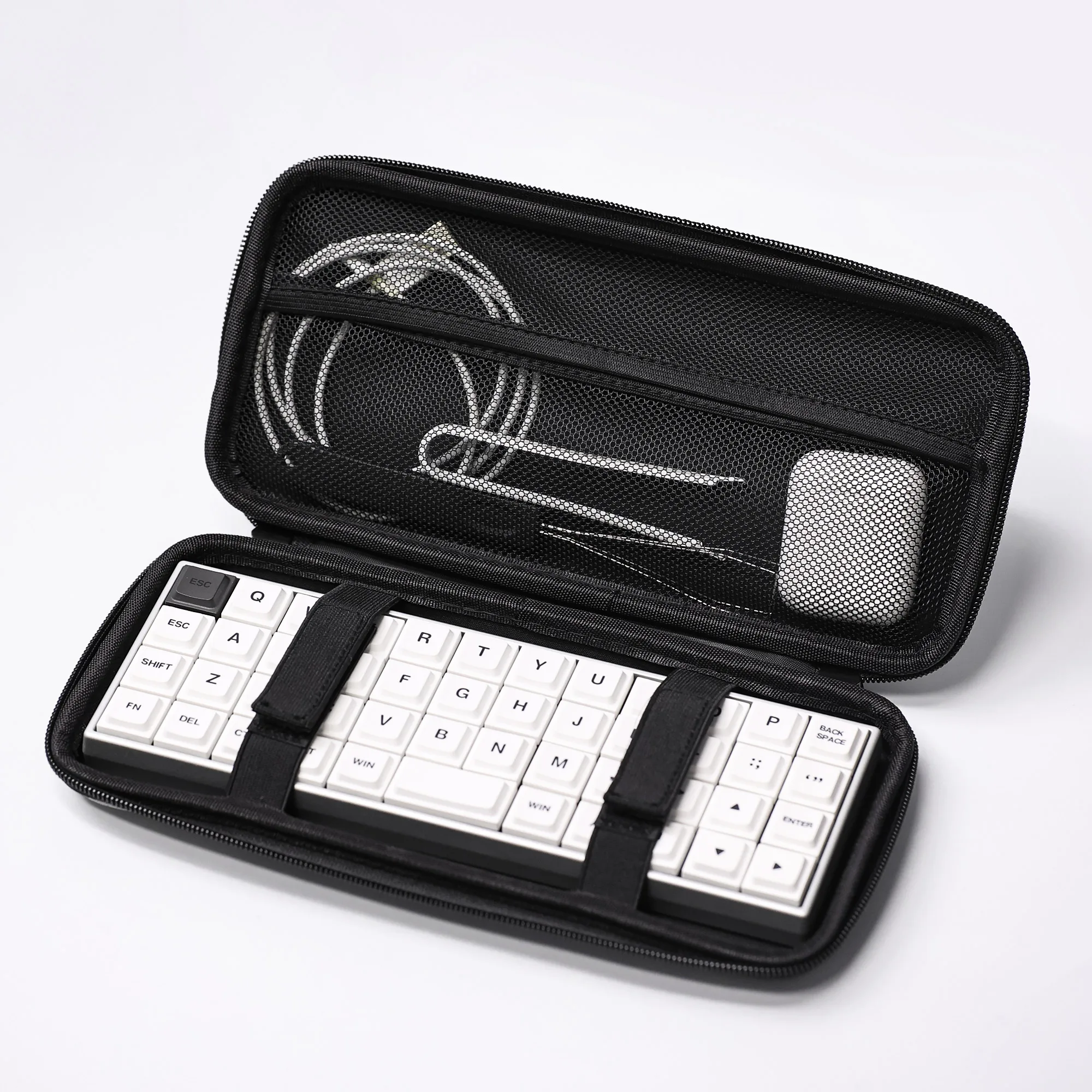 Chosfox-Bolsa de almacenamiento para teclado portátil, bolsas para teclado mecánico de gran capacidad, bolsas protectoras impermeables de tela gruesa 40% - imagen 2