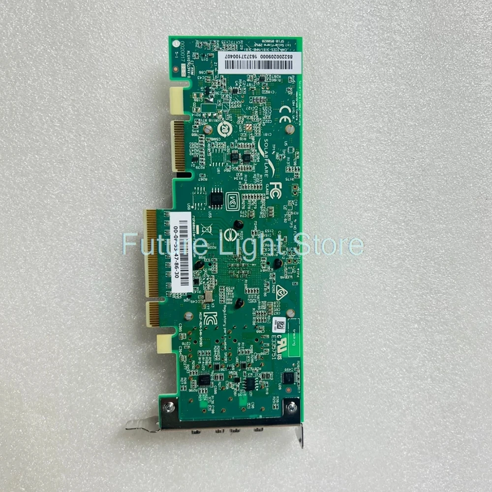 SFN8522 Tarjeta de trabajo de red dual 10G de baja latencia de 10 Gb - imagen 5