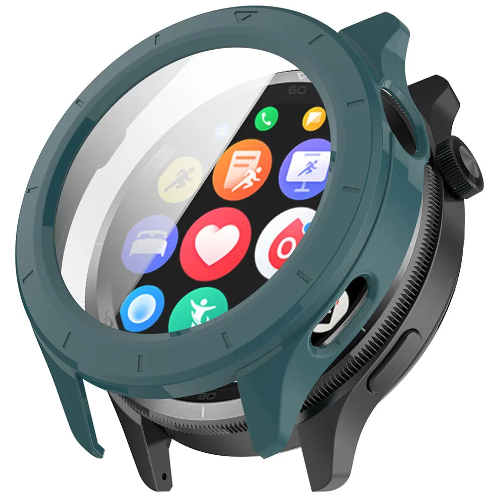 Funda de PC + vidrio templado para Xiaomi Watch S4, Protector de pantalla de carcasa completa, cubierta de parachoques para Xiaomi Watch S4 eSIM, accesorios inteligentes - imagen 4
