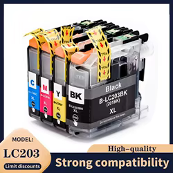 Cartucho de tinta Brother MFC recambio compatible