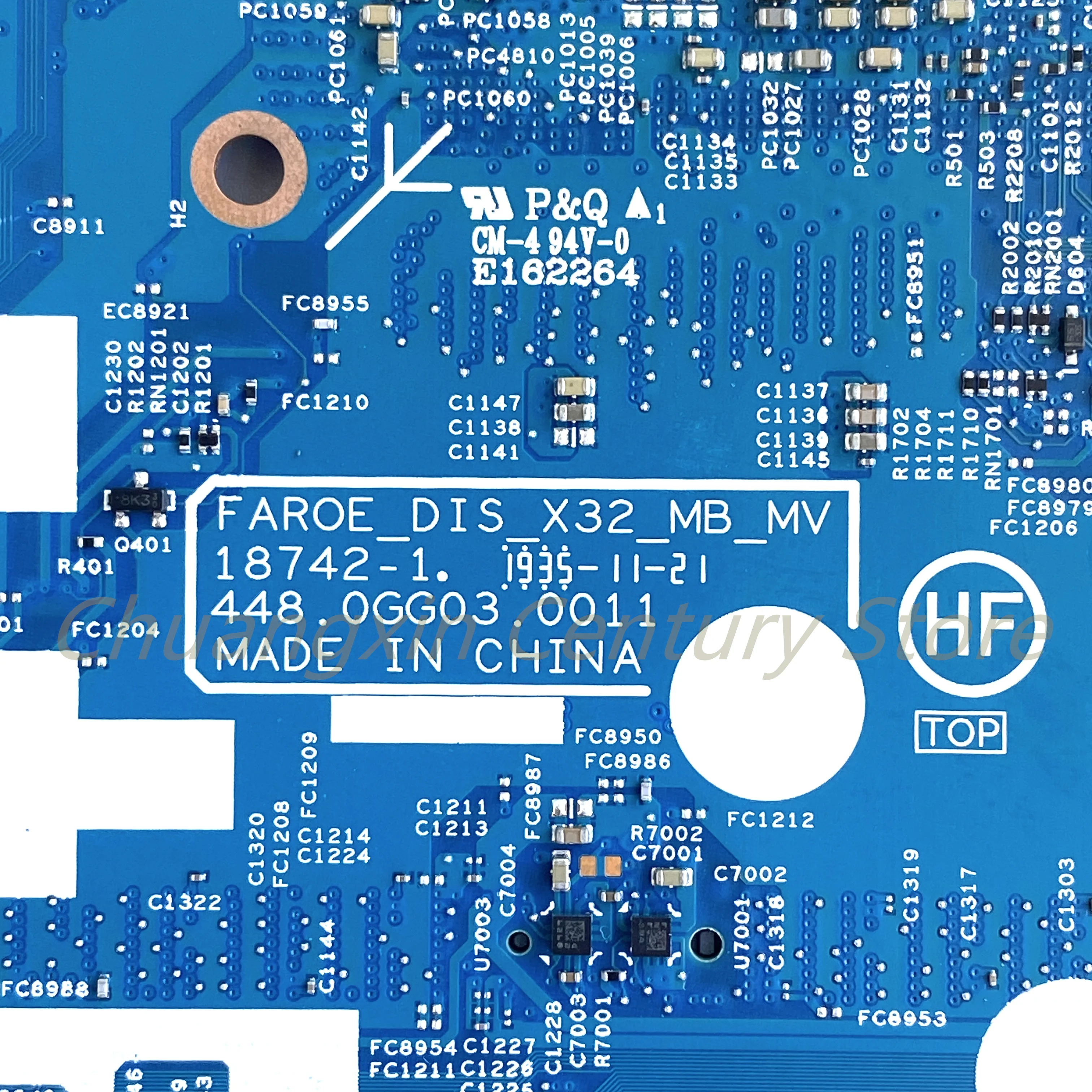 Adecuado para la placa base del ordenador portátil HP Pavilion X360 14-DH 14M-DH 18742-1 con CPU I3 I5 I7-8TH/10TH Gen GPU: 2GB 100% trabajo probado - imagen 4